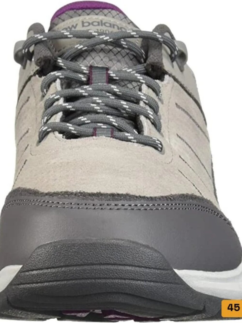 New Balance 669v2 Grey Purple Suede Walking Shoes